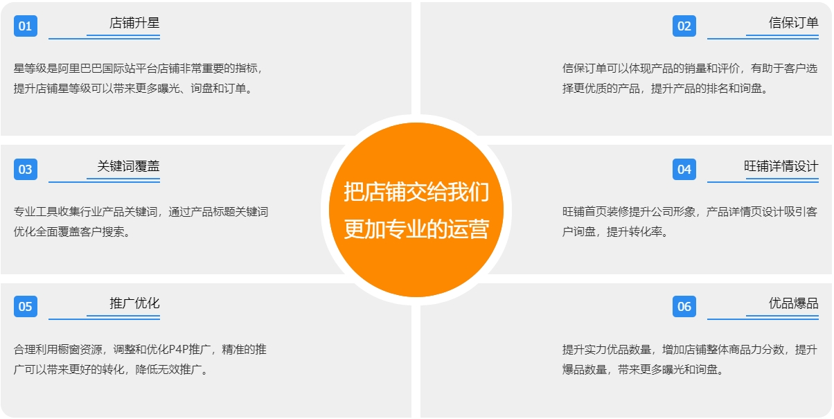 外贸独立站推广阿里国际站代运营  第3张